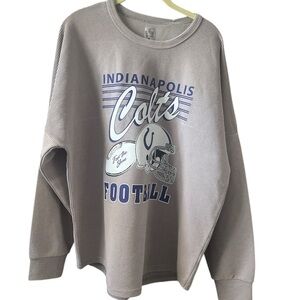 Indianapolis Colts Graphic Football shirt- Gray men’s M